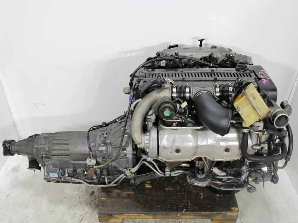 JDM 93-96 1JZ GTE front sump NonVVTi Twin Turbo 2.5L Engine Automatic Transmission Wiring & ECU: Image 8