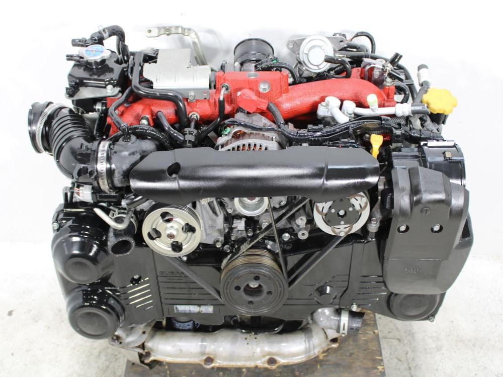 JDM 2008-2019 SUBARU WRX STI EJ257 2.5L DOHC TURBO AVCS ENGINE: Image 1
