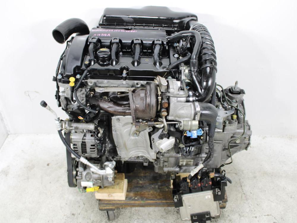 2007-2010 MINI COOPER S TURBOCHARGED N14 1.6L COMPLETE ENGINE WITH ECU & 6SPD M/T: Image 1