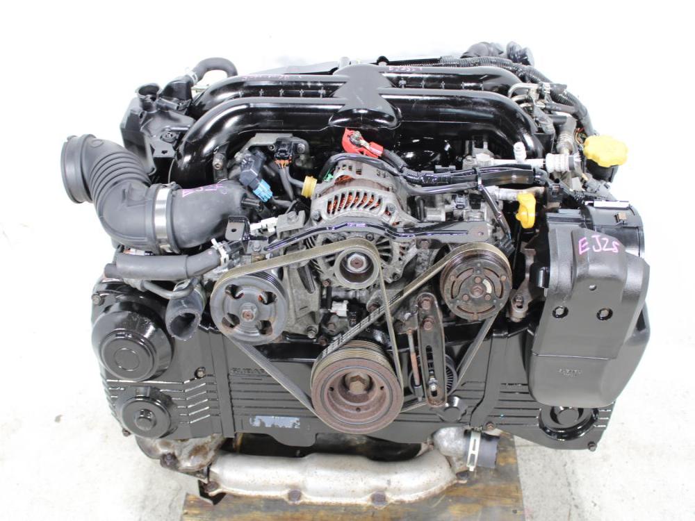 JDM 08-14 SUBARU IMPREZA WRX LEGACY GT.FORESTER XT EJ255 2.5L SINGLE AVCS TURBO ENGINE: Image 1