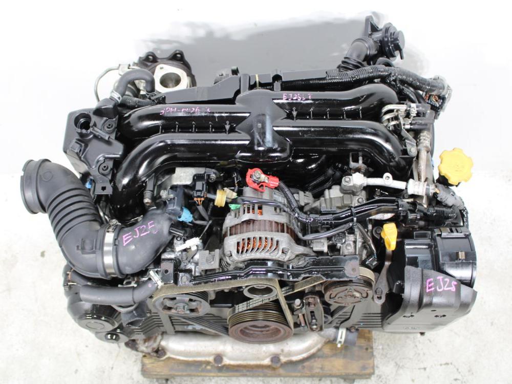 JDM 08-14 SUBARU IMPREZA WRX LEGACY GT.FORESTER XT EJ255 2.5L SINGLE AVCS TURBO ENGINE: Image 2