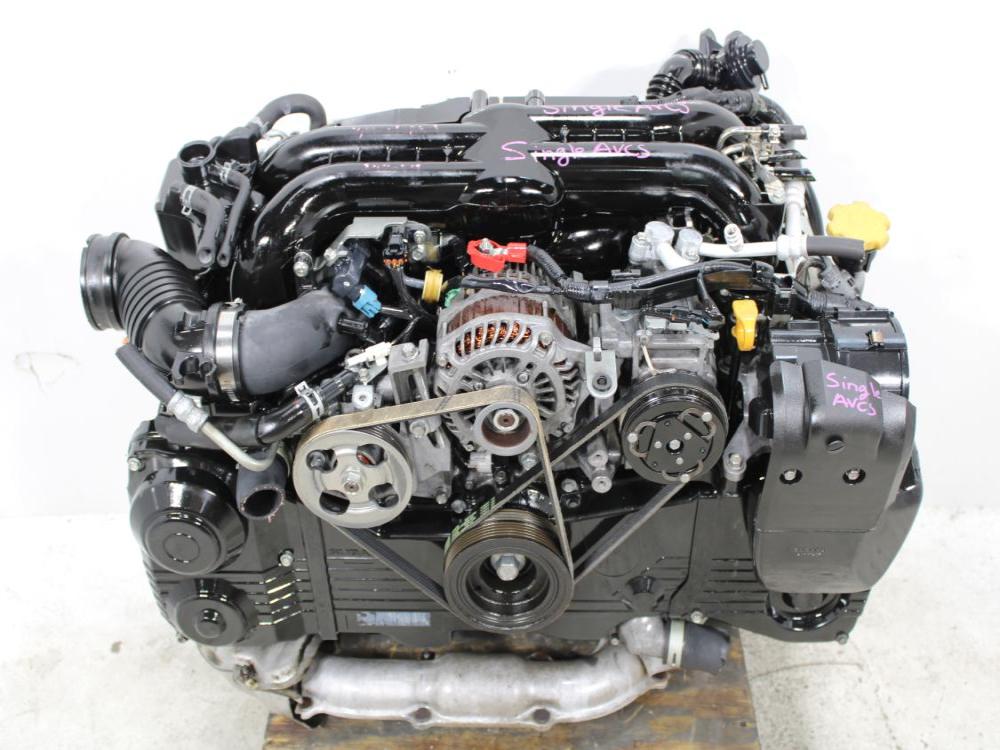 JDM 08-14 SUBARU IMPREZA WRX LEGACY GT.FORESTER XT EJ20Y 2.0L SINGLE AVCS TURBO ENGINE: Image 1