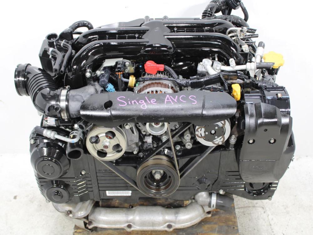 JDM 08-14 SUBARU IMPREZA WRX LEGACY GT.FORESTER XT EJ20Y 2.0L SINGLE AVCS TURBO ENGINE: Image 1