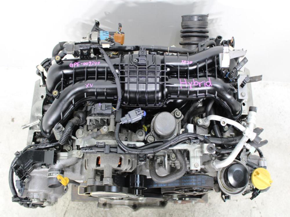 JDM 2013-2018 SUBARU XV CROSSTREK FB20 2.0L HYBRID ENGINE: Image 1