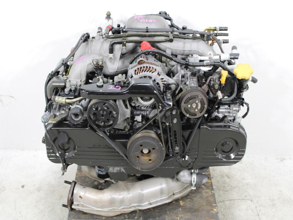 JDM 00-05 SUBARU IMPREZA FORESTER LEGACY OUTBACK BAJA EJ25 2.5L SOHC 4 CYL ENGINE: Image 2