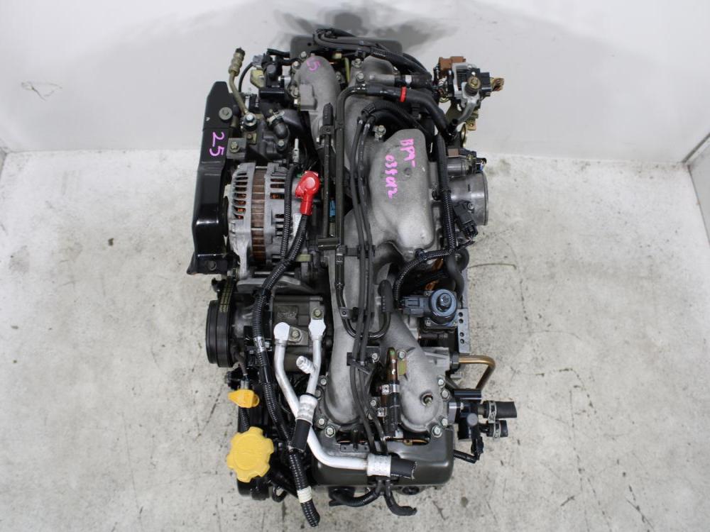 JDM 00-05 SUBARU IMPREZA FORESTER LEGACY OUTBACK BAJA EJ25 2.5L SOHC 4 CYL ENGINE: Image 4