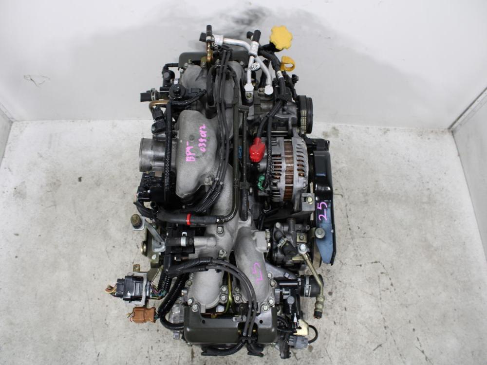 JDM 00-05 SUBARU IMPREZA FORESTER LEGACY OUTBACK BAJA EJ25 2.5L SOHC 4 CYL ENGINE: Image 7