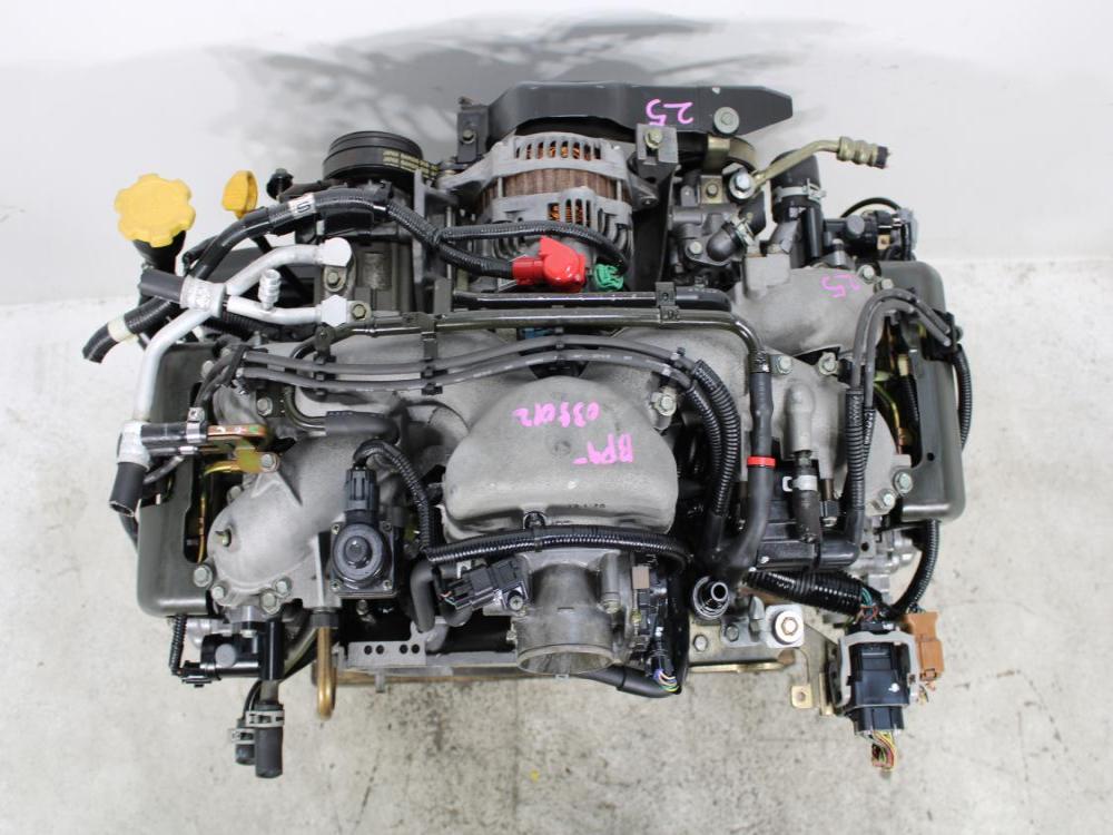JDM 00-05 SUBARU IMPREZA FORESTER LEGACY OUTBACK BAJA EJ25 2.5L SOHC 4 CYL ENGINE: Image 10