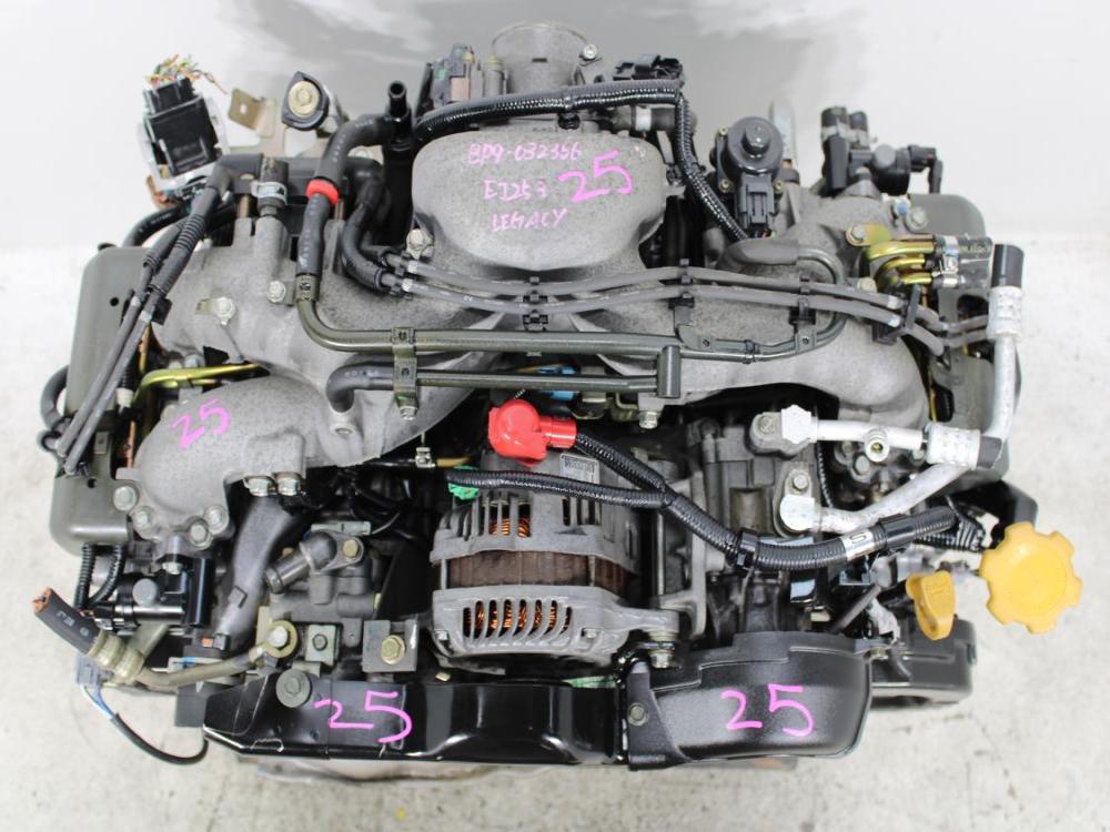 JDM 00-05 SUBARU IMPREZA FORESTER LEGACY OUTBACK BAJA EJ251 2.5L SOHC 4 CYL ENGINE: Image 2