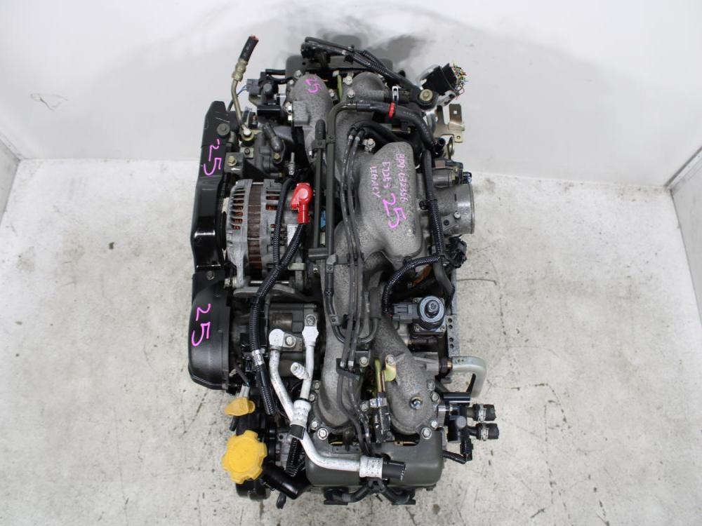 JDM 00-05 SUBARU IMPREZA FORESTER LEGACY OUTBACK BAJA EJ251 2.5L SOHC 4 CYL ENGINE: Image 4