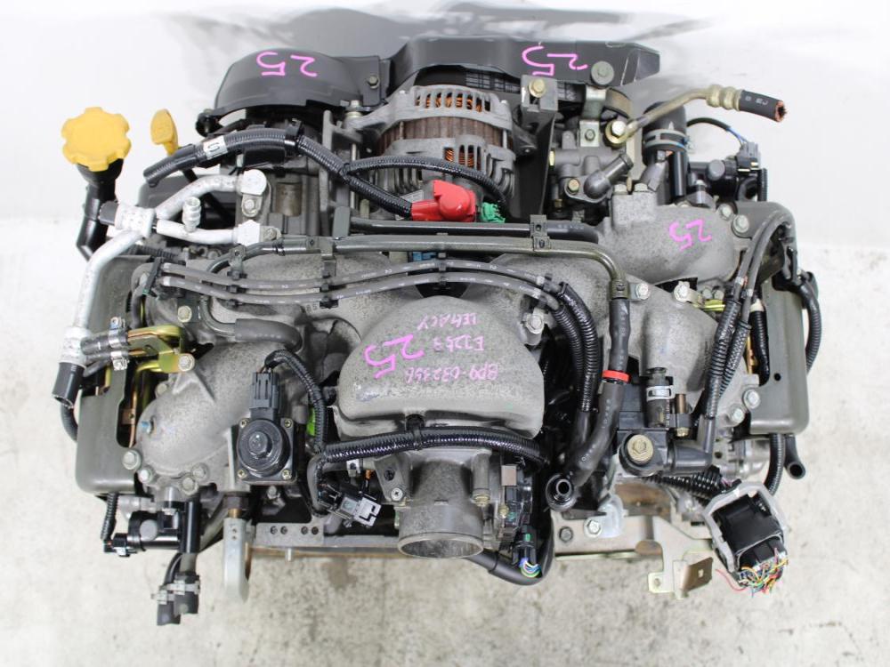 JDM 00-05 SUBARU IMPREZA FORESTER LEGACY OUTBACK BAJA EJ251 2.5L SOHC 4 CYL ENGINE: Image 10