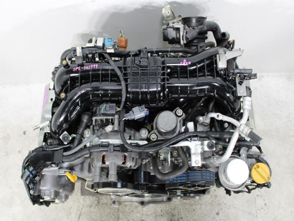 JDM 2013-2018 SUBARU XV CROSSTREK FB20 2.0L HYBRID ENGINE: Image 1