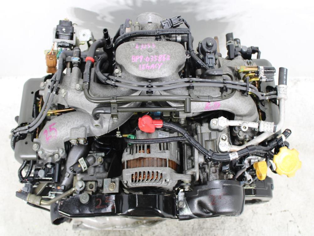 JDM 00-05 SUBARU IMPREZA FORESTER LEGACY OUTBACK BAJA EJ251 2.5L SOHC 4 CYL ENGINE: Image 1