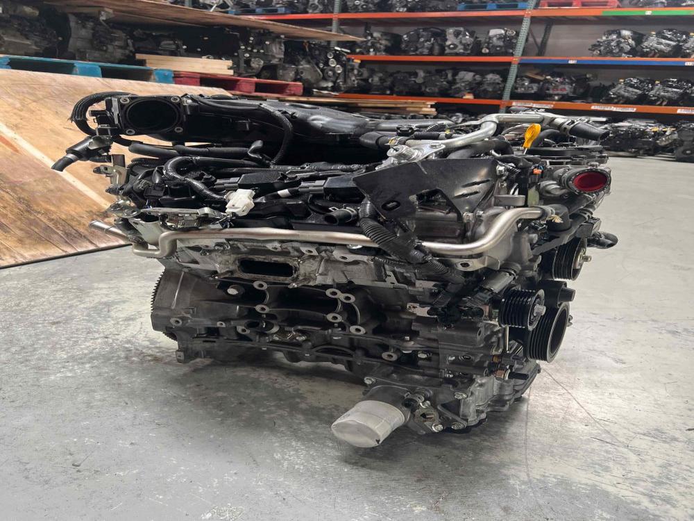 JDM INFINITI Q50, Q60, NISSAN Z VR30DDTT 3.0L TWIN TURBO RWD ENGINE LONG BLOCK: Image 2