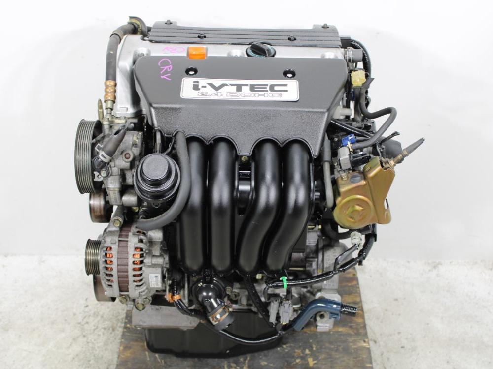 JDM 2002-2006 HONDA CRV K24A 2.4L iVTEC DOHC 4 CYLINDER  ENGINE: Image 1