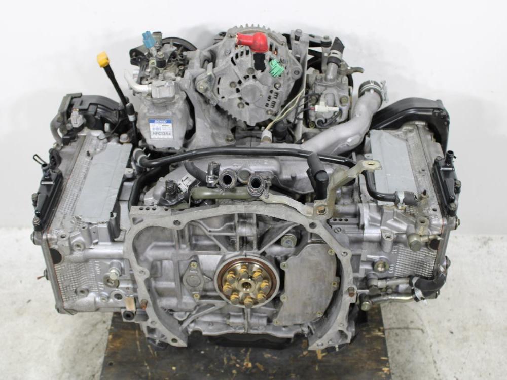JDM 2002-2005 SUBARU IMPREZA WRX EJ205 2.0L DOHC TURBO NON-AVCS HEAD & BLOCK ENGINE: Image 11