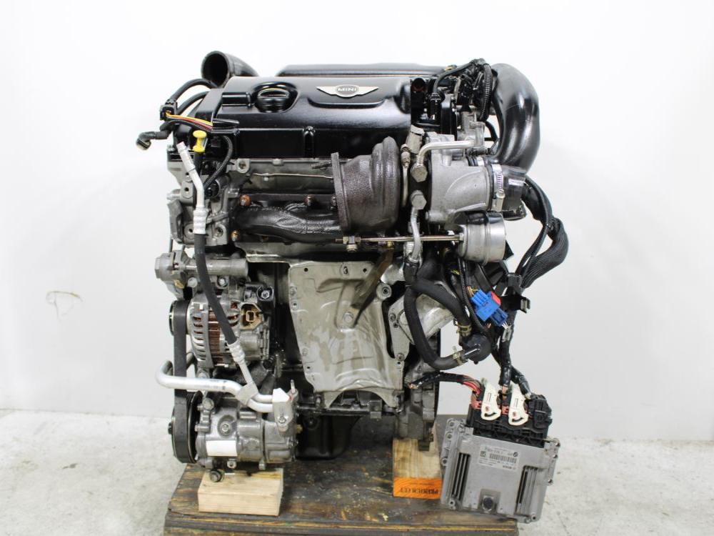 JDM 11-15 MINI COOPER S TURBOCHARGER 1.6L ENGINE WITH WIRING & ECU N18: Image 3