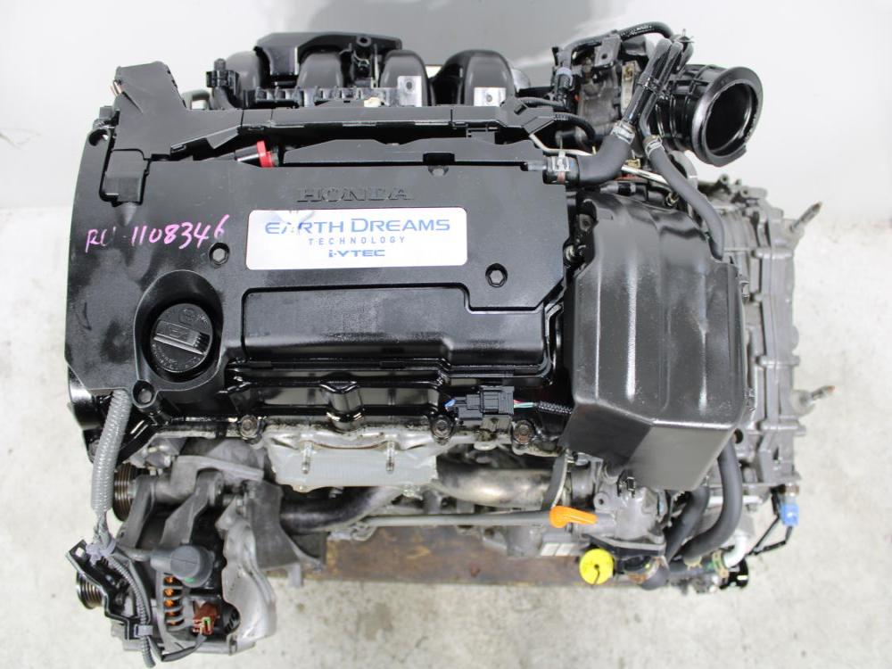 JDM 13-17 HONDA ACCORD, 15-19 HONDA CR-V K24W 2.4L 4CYL ENGINE WITH CVT FWD AUTO TRANSMISSION: Image 1