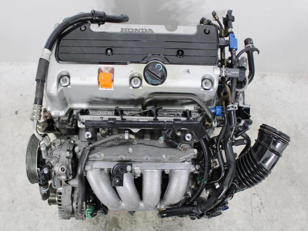 JDM HONDA ACCORD 2003-2007 K24A 2.4L DOHC 4CYL VTEC ENGINE: Image 1