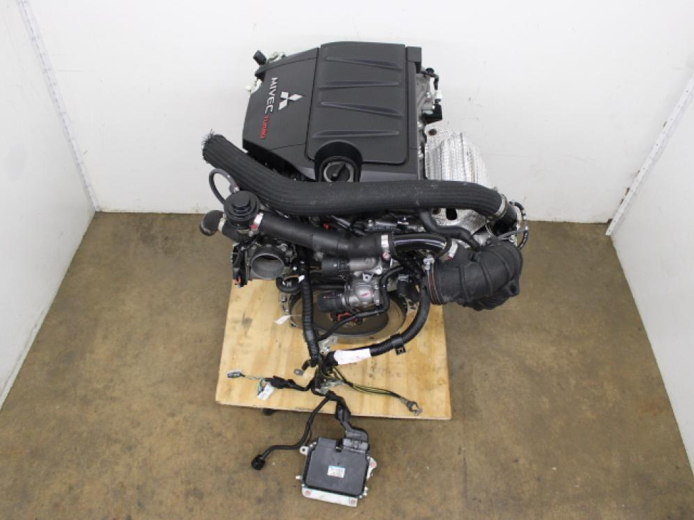 JDM 08-15 MITSUBISHI LANCER RALLIART EVO X 4B11 2.0L DOHC MIVEC  TURBO ENGINE WIRING AND ECU: Image 12