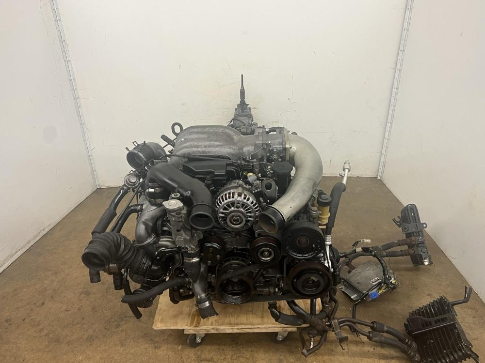 JDM 1996-1998 MAZDA RX-7 13B TWIN TURBO 1.3L ROTARY ENGINE 5SPEED MANUAL TRANSMISSION WIRING&ECU COMPLETE SWAP: Image 2