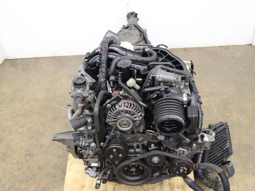 JDM 2004-2008 MAZDA RX8 13B 4 PORT ROTARY ENGINE AND AUTOMATIC TRANSMISSION: Image 6