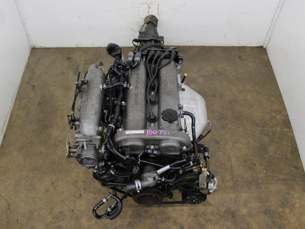 JDM 1999-2000 MAZDA MIATA MX-5 B6 1.6L DOHC 4CYLINDER  ENGINE WITH AUTOMATIC TRANSMISSION: Image 4