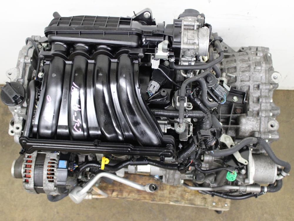 JDM 07-12 NISSAN SENTRA MR20-DE 2.0L DOHC 4CYL ENGINE WITH CVT AUTO TRANSMISSION: Image 1