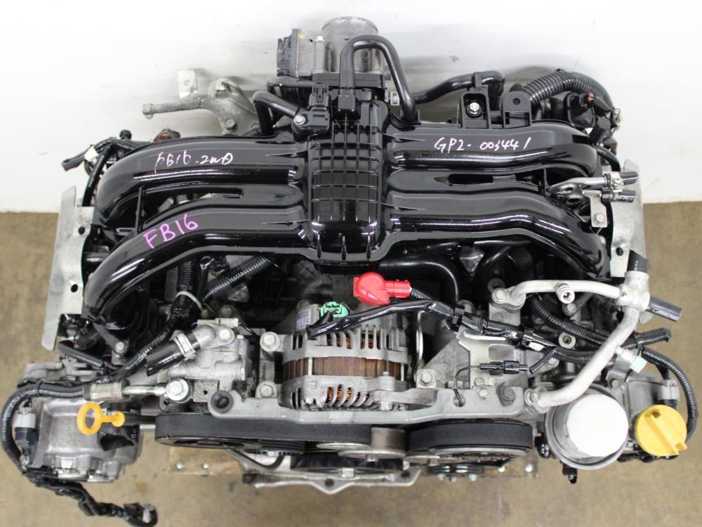 JDM 2012-2016 SUBARU IMPREZA XV FB16 DOHC TIMING CHAIN 1.6L NON-TURBO ENGINE: Image 1