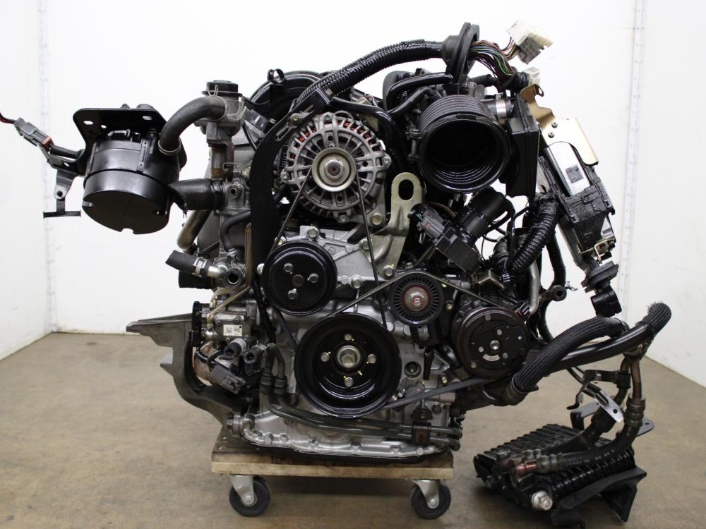 JDM 2004-2008 MAZDA RX8 13B 4 PORT ROTARY ENGINE AND AUTOMATIC TRANSMISSION: Image 6