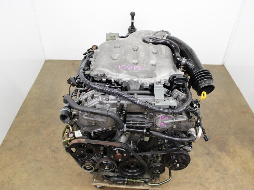 JDM 2003-2006 NISSAN 350Z INFINITI G35 VQ35-DE ENGINE WITH 6 SPD MAN/TRANS WIRING & ECU: Image 5