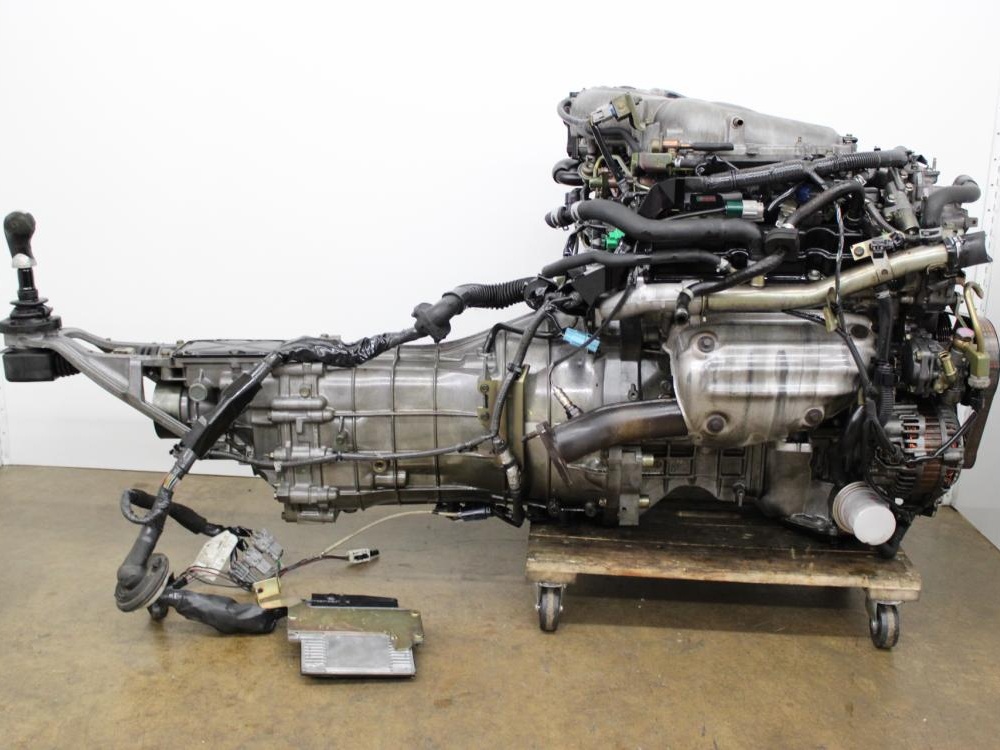 JDM 2003-2006 NISSAN 350Z INFINITI G35 VQ35-DE ENGINE WITH 6 SPD MAN/TRANS WIRING & ECU: Image 9