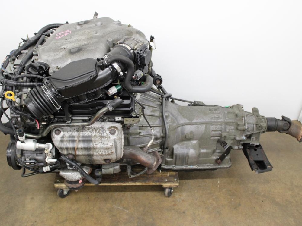 JDM 2003-2006 NISSAN 350Z INFINITI G35 VQ35DE 3.5L ENGINE WITH AUTOMATIC TRANSMISSION: Image 2
