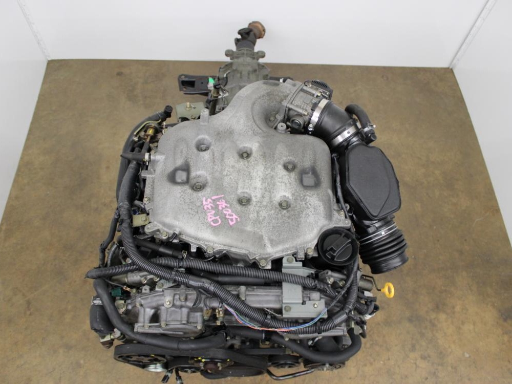 JDM 2003-2006 NISSAN 350Z INFINITI G35 VQ35DE 3.5L ENGINE WITH AUTOMATIC TRANSMISSION: Image 4