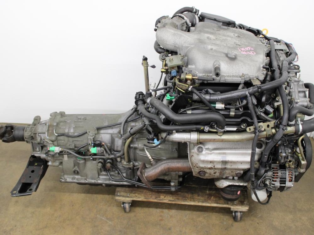 JDM 2003-2006 NISSAN 350Z INFINITI G35 VQ35DE 3.5L ENGINE WITH AUTOMATIC TRANSMISSION: Image 8