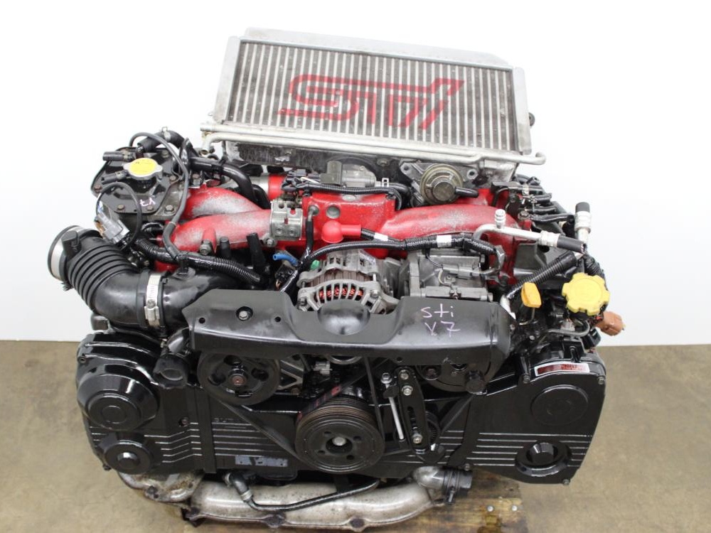 JDM 02-03 SUBARU IMPREZA WRX STI GDB V7 EJ207 2.0L DOHC TURBO ENGINE: Image 1