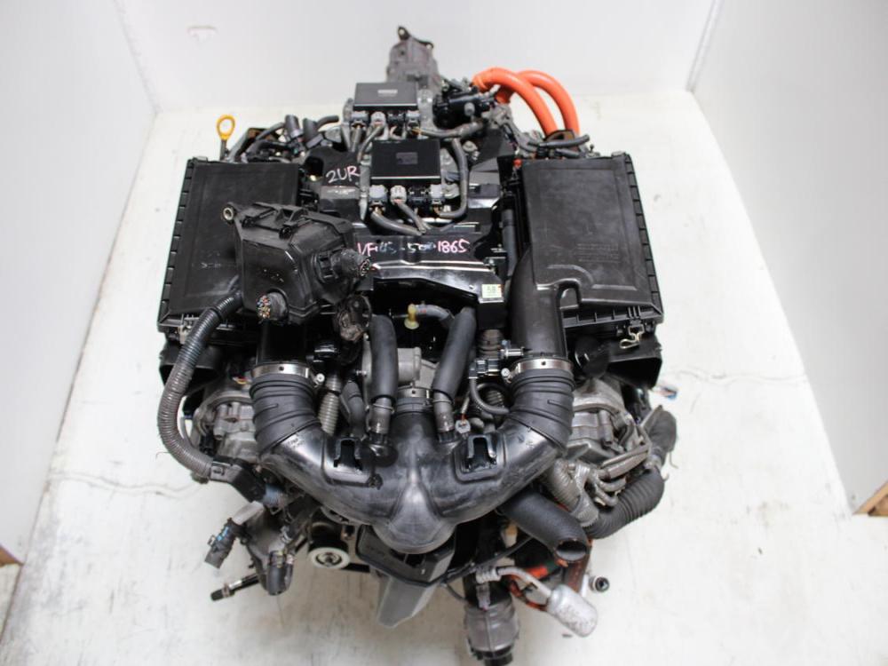 JDM 2007-2017 LEXUS LS600H HYBRID 2UR-FSE AWD V8 5.0 GASOLINE ENGINE +A/T WIRING&ECU: Image 6