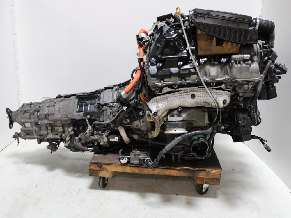 JDM 2007-2017 LEXUS LS600H HYBRID 2UR-FSE AWD V8 5.0 GASOLINE ENGINE +A/T WIRING&ECU: Image 11