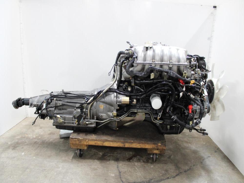 JDM RB25DE R33 NON TURBO  ENGINE AND AUTOMATIC TRANSMISSION WITH WRING & ECU: Image 9