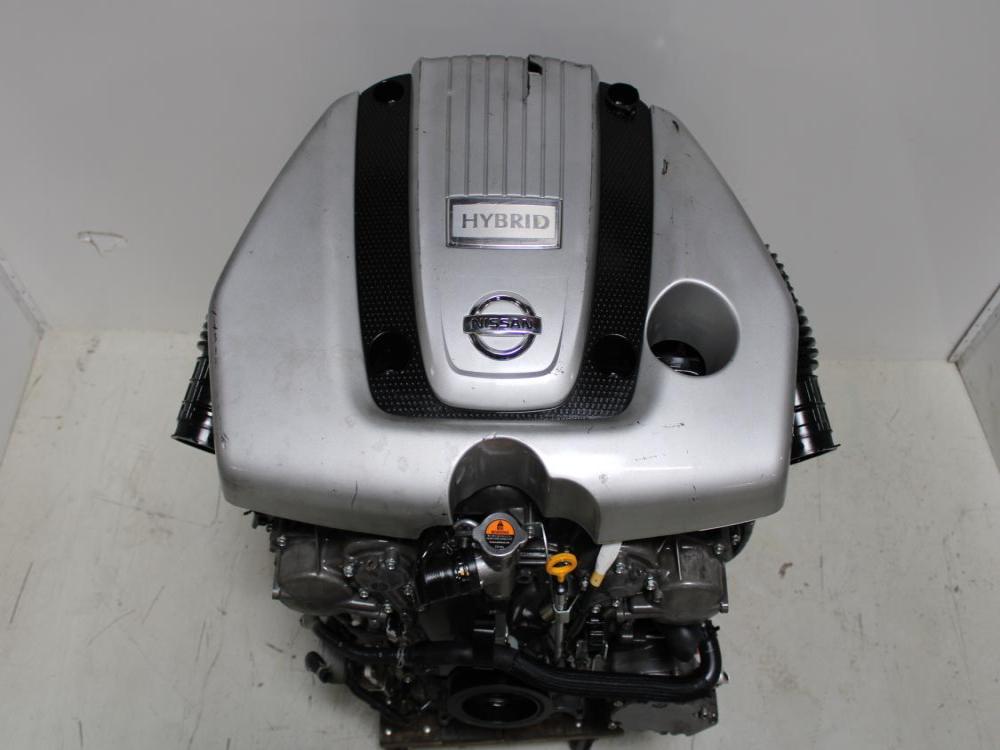 JDM 2012-2013 INFINITI M35H VQ35 3.5L V6 RWD HYBRID ENGINE : Image 2