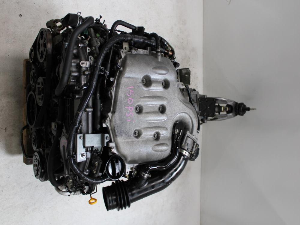 JDM 2003-2006 NISSAN 350Z INFINITI G35 VQ35-DE ENGINE WITH 6 SPD MAN/TRANS WIRING & ECU: Image 7