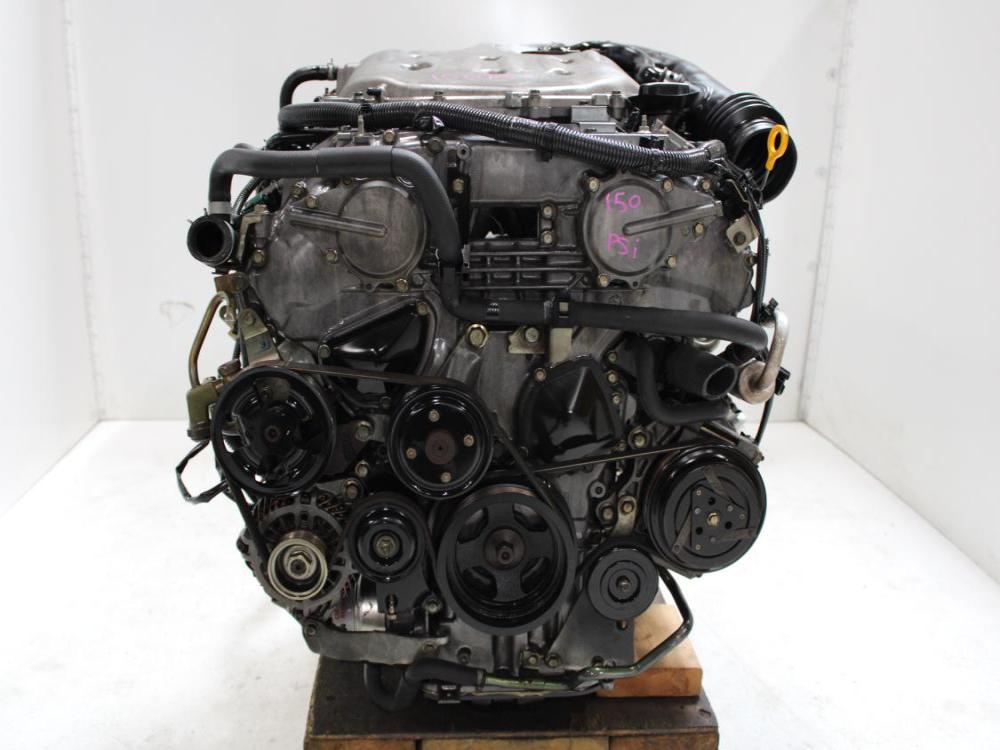 JDM 2003-2006 NISSAN 350Z INFINITI G35 VQ35-DE ENGINE WITH 6 SPD MAN/TRANS WIRING & ECU: Image 9