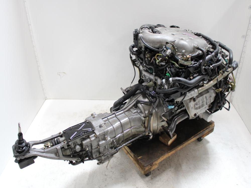 JDM 2003-2006 NISSAN 350Z INFINITI G35 VQ35-DE ENGINE WITH 6 SPD MAN/TRANS WIRING & ECU: Image 14