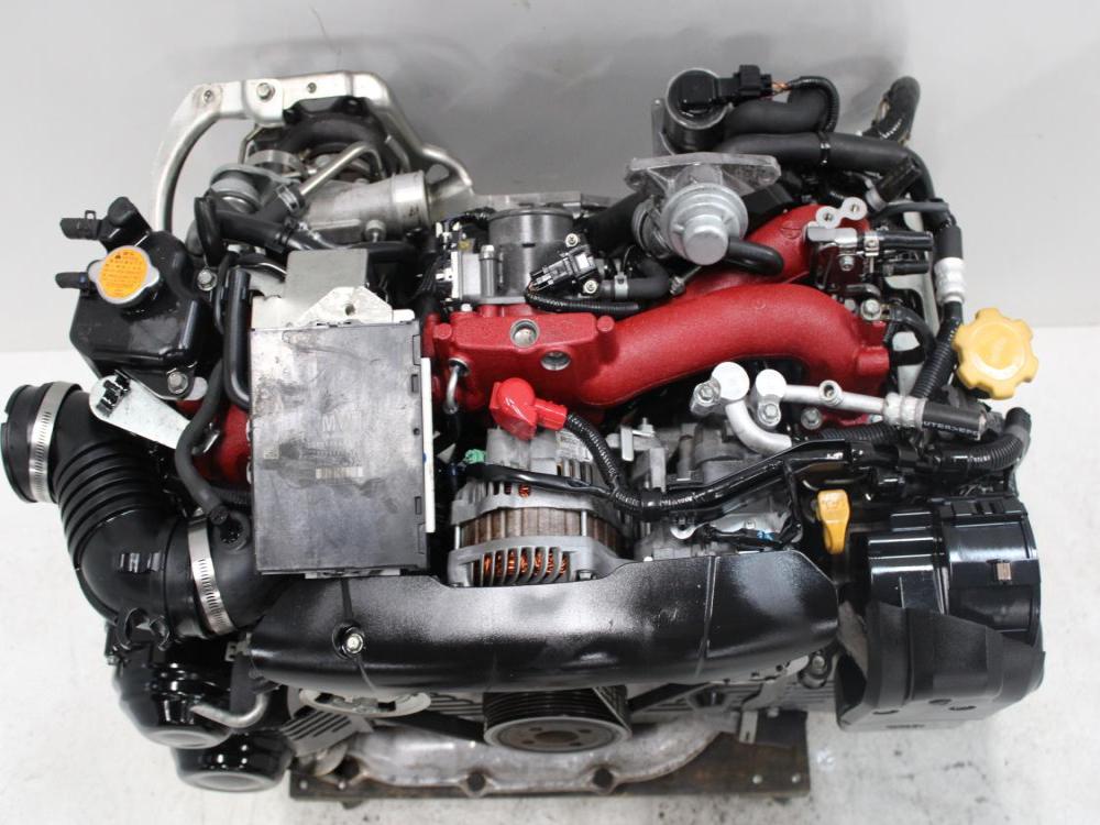 JDM 2008-2019 SUBARU WRX STI EJ257 2.5L DOHC TURBO AVCS ENGINE: Image 1