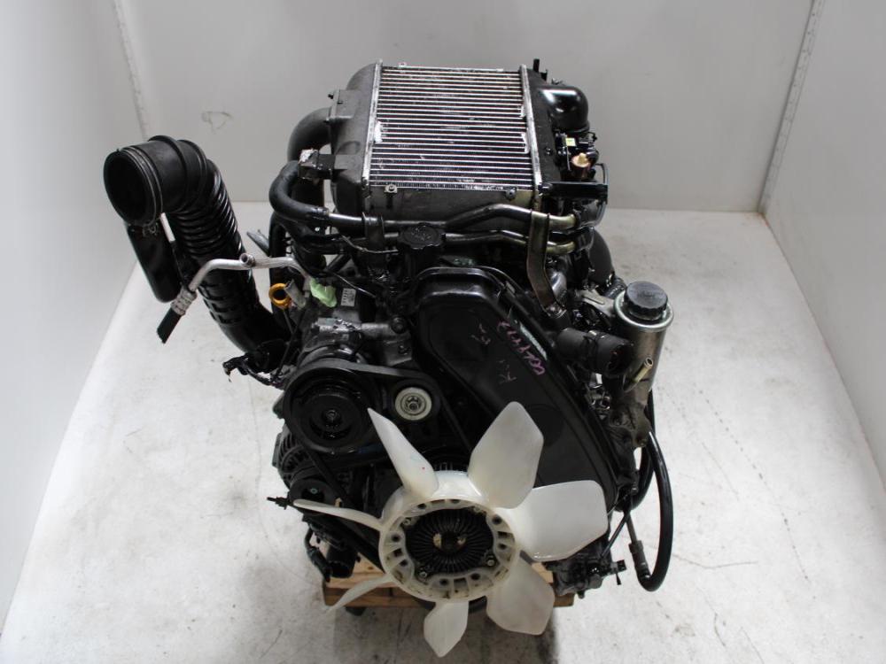 JDM 1KZ-TE TOYOTA HILUX 4CYL 3.0L TURBO ENGINE WITH AWD AUTO TRANSMISSION: Image 5