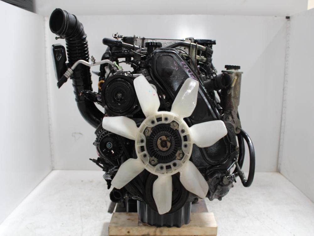 JDM 1KZ-TE TOYOTA HILUX 4CYL 3.0L TURBO ENGINE WITH AWD AUTO TRANSMISSION: Image 6