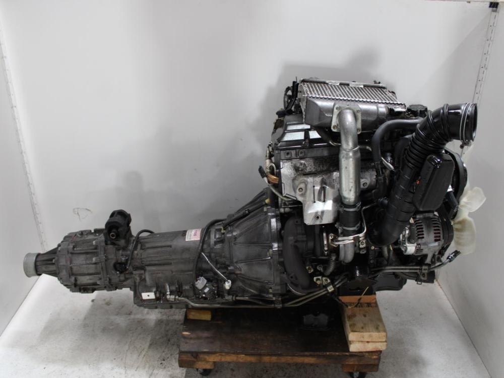 JDM 1KZ-TE TOYOTA HILUX 4CYL 3.0L TURBO ENGINE WITH AWD AUTO TRANSMISSION: Image 8