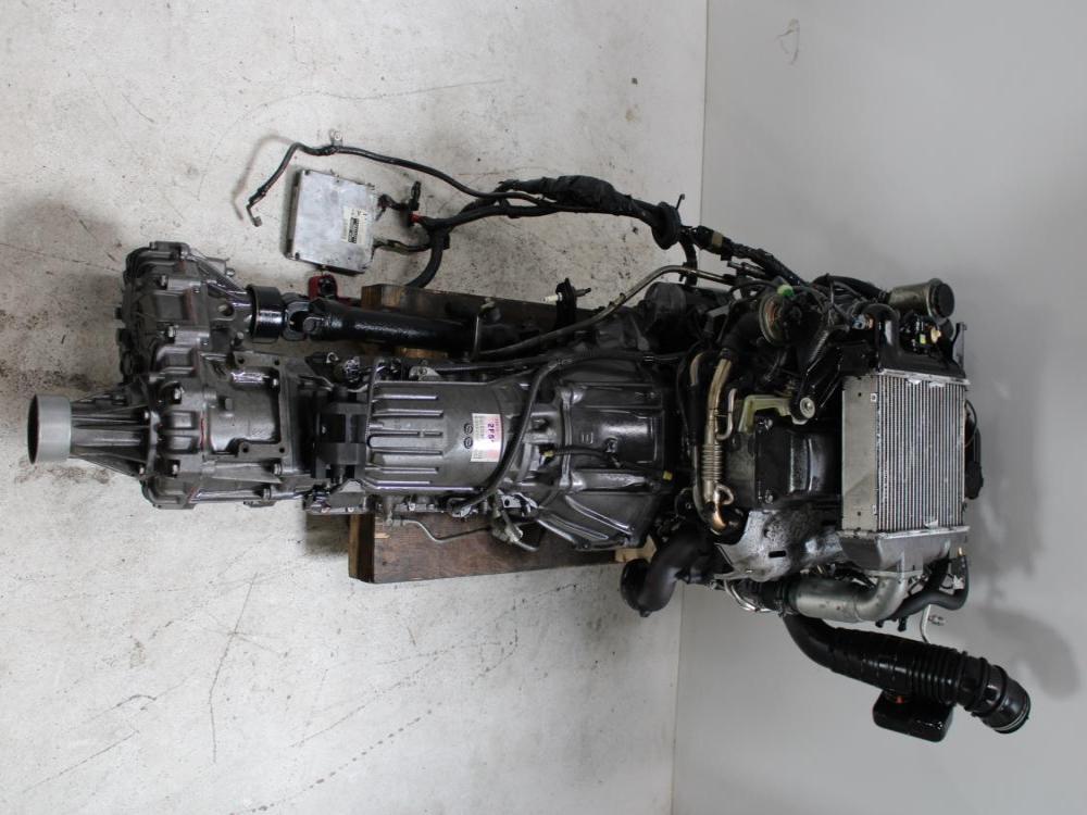 JDM 1KZ-TE TOYOTA HILUX 4CYL 3.0L TURBO ENGINE WITH AWD AUTO TRANSMISSION: Image 10