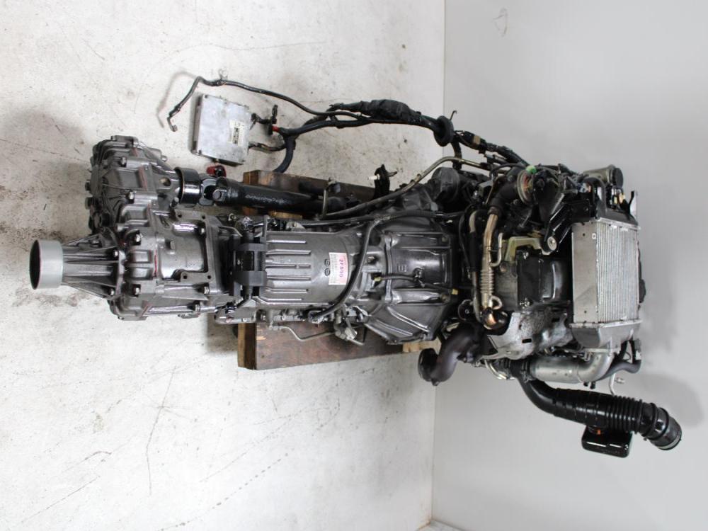 JDM 1KZ-TE TOYOTA HILUX 4CYL 3.0L TURBO ENGINE WITH AWD AUTO TRANSMISSION: Image 11
