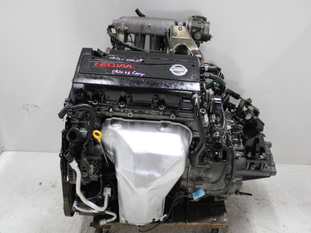 JDM NISSAN PRIMERA SR20VE 2.0L NEO VVL ENGINE WITH 6SPEED M/T + WIRING & ECU: Image 1